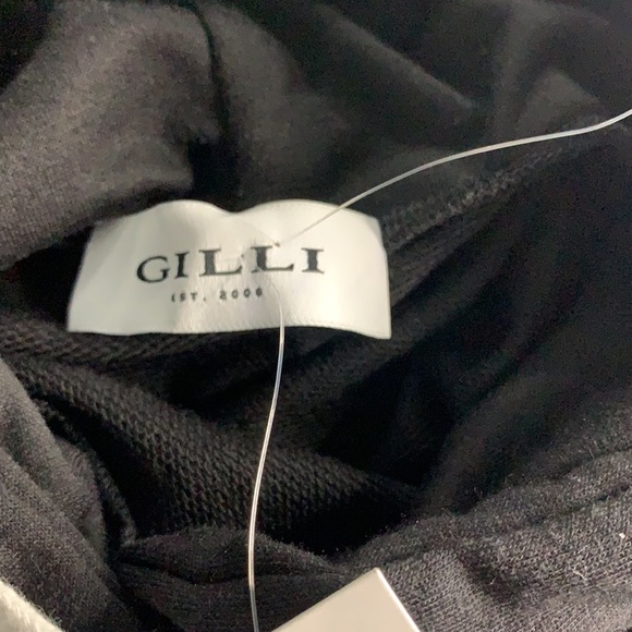 Gilli Black Short Sleeved Hoodie NWT - Picture 5 of 8